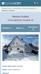 Mobile Screenshot of penzion-kucera.cz